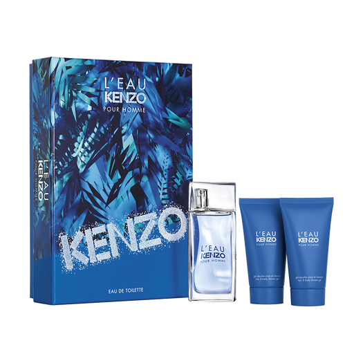 L'EAU KENZO POUR HOMME EAU DE TOILETTE 50ML + 2 BODY SHAMPOO 50ML SET